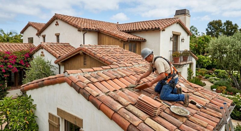 Spanish Tile Roof Repair in New Haven, CT