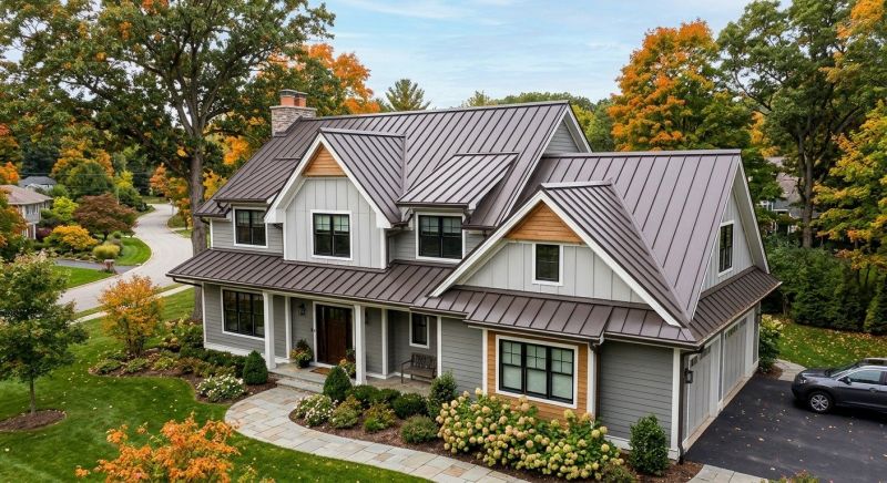 Steel Roof Replacement in Durham, CT