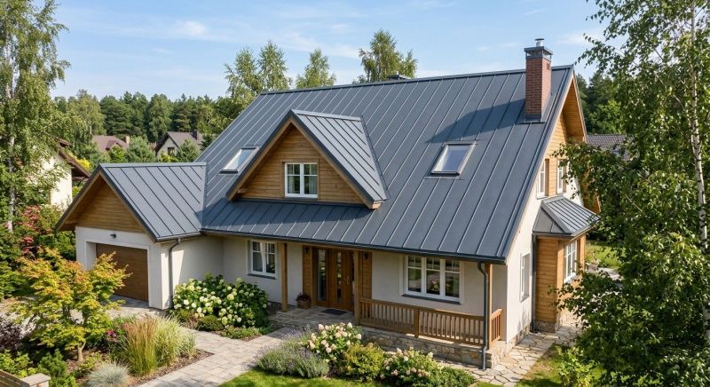 Steel Roof Replacement in Monroe, CT