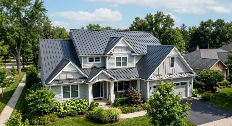 Steel Roof Replacement in Roxbury, CT