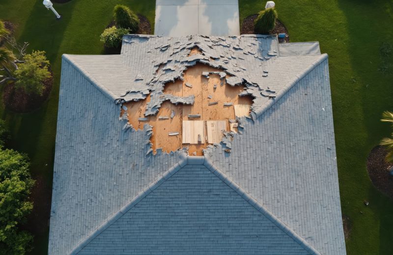 Storm Damage Roof Repair in Derby, CT