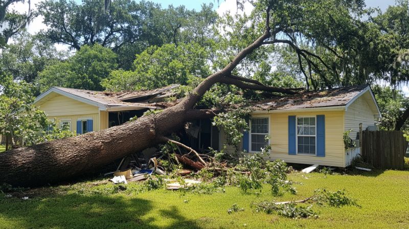 Storm Damage Roof Repair in Plainville, CT