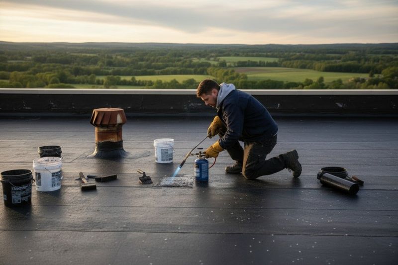 Tar Roof Repair in Easton, CT