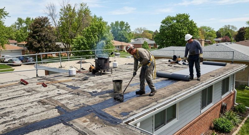 Tar Roof Repair in Middletown, CT