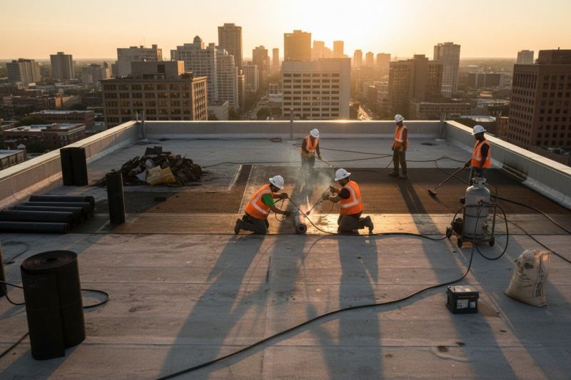 Tar Roof Replacement in Cromwell, CT