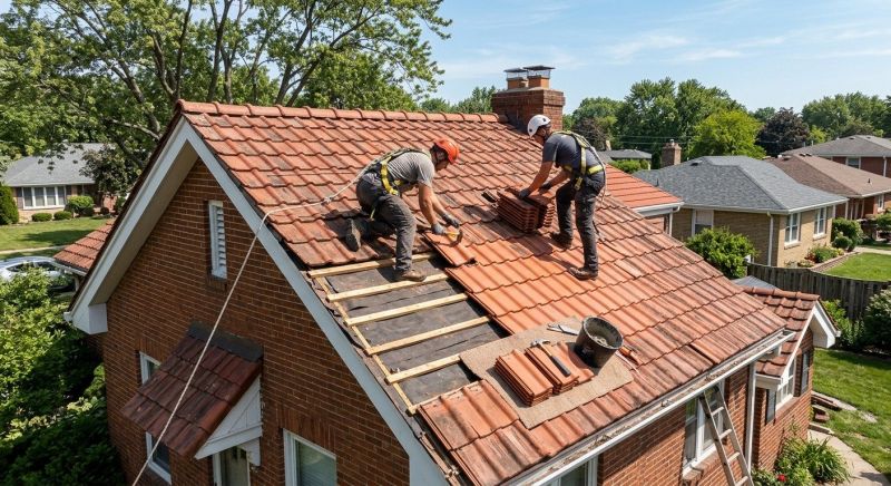 Tile Roof Repair in Branford, CT