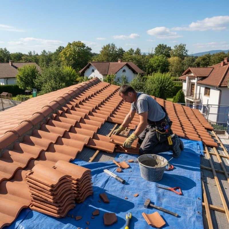 Tile Roof Repair in Higganum, CT