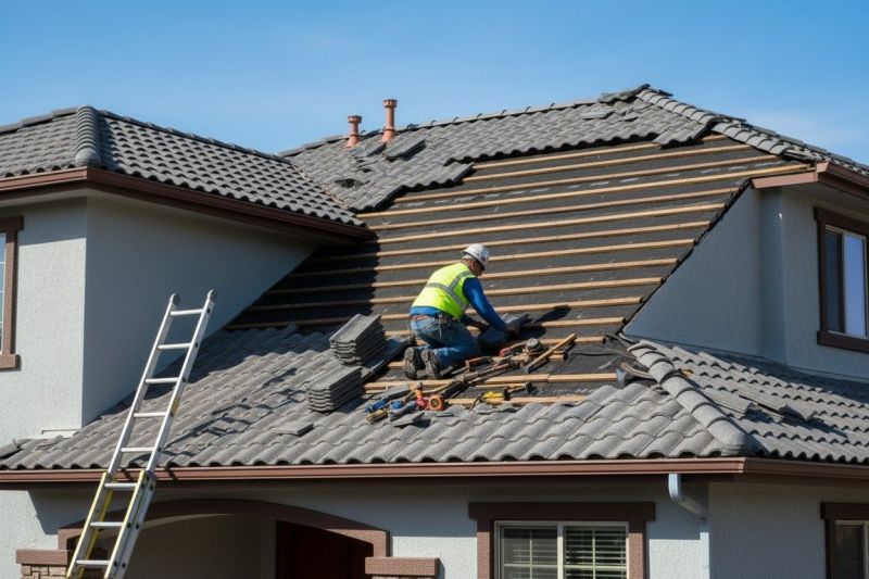Tile Roof Repair in Meriden, CT