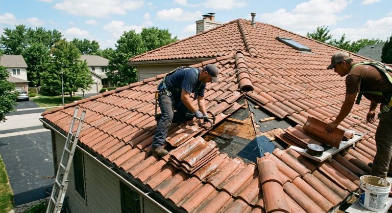 Tile Roof Repair in Plainville, CT