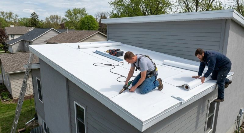 Tpo Roof Installation in Higganum, CT