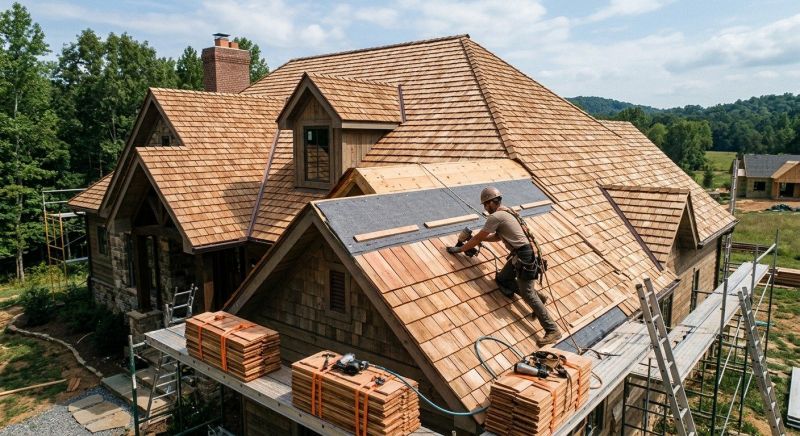 Wood Roofing Installation in Higganum, CT