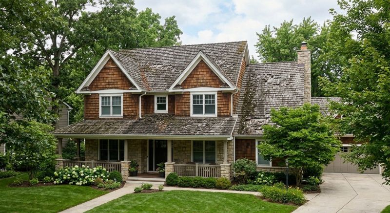 Wood Shake Roof Replacement in Southbury, CT