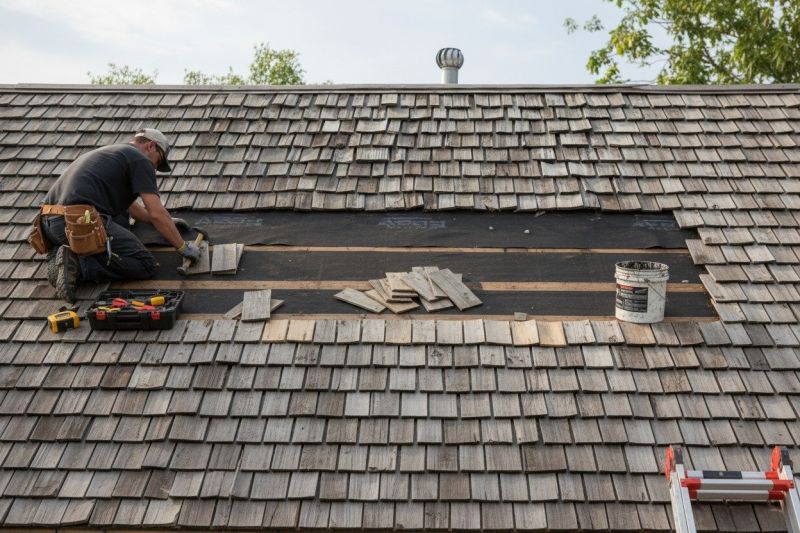 Wood Shingles Repair in Bridgeport, CT