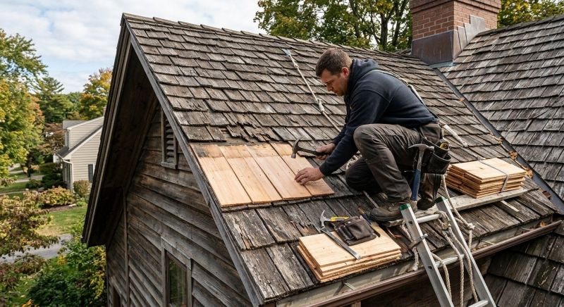 Wood Shingles Repair in Shelton, CT