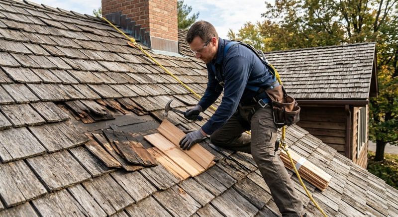 Wood Shingles Repair in Southington, CT